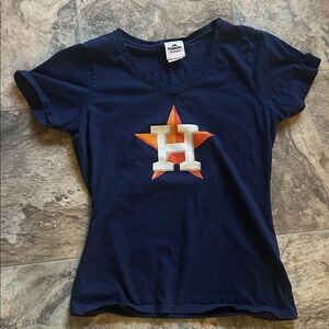 Majestic Navy Blue Short Sleeve Tee